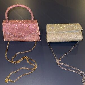 Bedazzled Clutch Purses | Both items included
